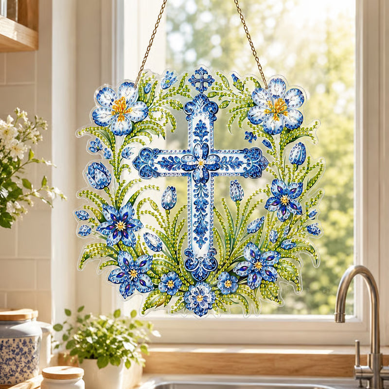 Hummingbird Diamond Art Hanging Ornament Kit