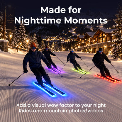 ⛷️ Ride Brighter with a Ski LED Light Strip