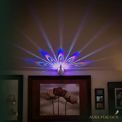 Peacock Projection Lamp Gift for Mom Girlfriend Friend Birthday