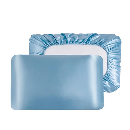 Cooling Silk Pillowcase Set-Sleep Cooler. Wake Up Beautiful.