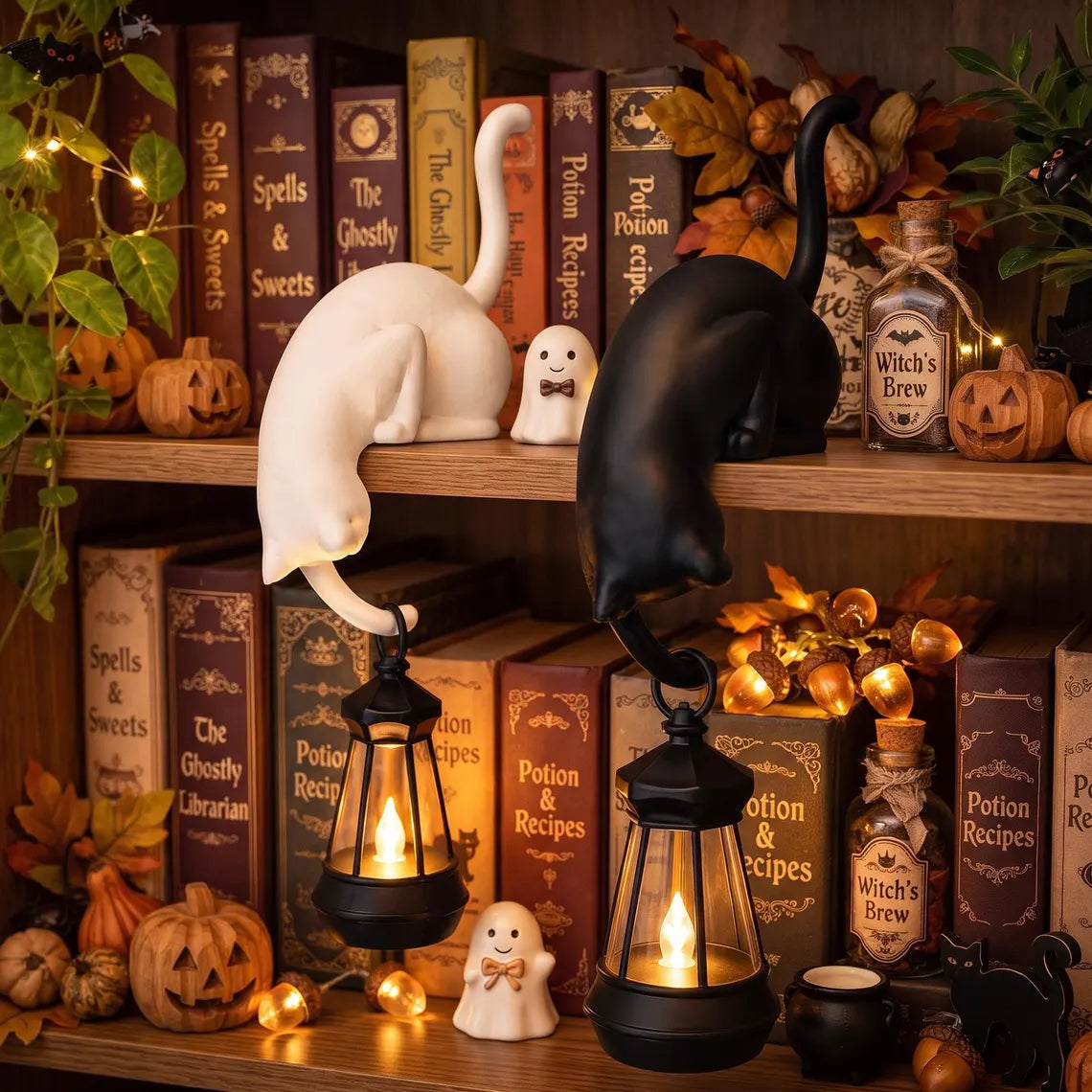 🐈‍⬛✨ Cute Cat Hook Shelf Decor – Adorable, Functional & Space-Saving! 🏠💡