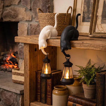🐈‍⬛✨ Cute Cat Hook Shelf Decor – Adorable, Functional & Space-Saving! 🏠💡