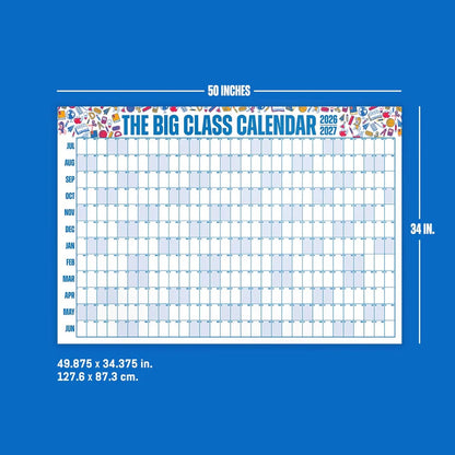 🔥 Back-to-School Sale — 49% OFF Today! 💥📅 The Big Class Calendar - Academic Year 2026-2027 🔥