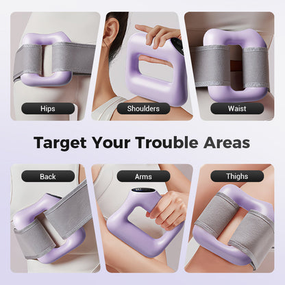 🔥🏆 50% OFF – 8-Speed Handheld Massage Ring with Adjustable Strap for Relaxing Comfort! 🌿✨