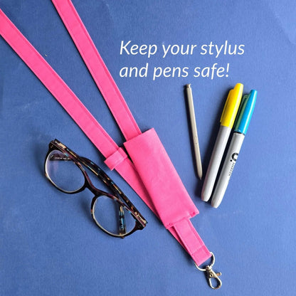 🔥LAST DAY 50% OFF - 👩‍🏫NEW UPGRADED Plain Fabric Pen Lanyards