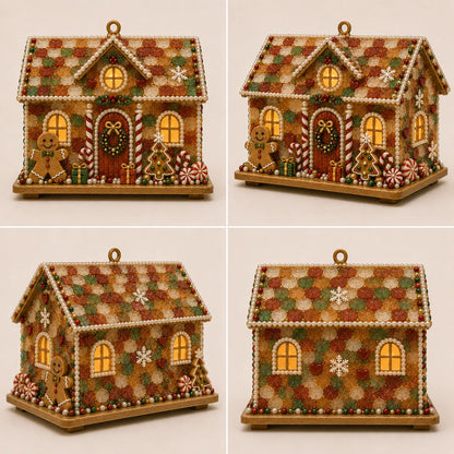 🎄✨ DIY Glowing Coastal Christmas Cottage Kit – Easy Crafting & Festive Coastal Charm! 🏡💖