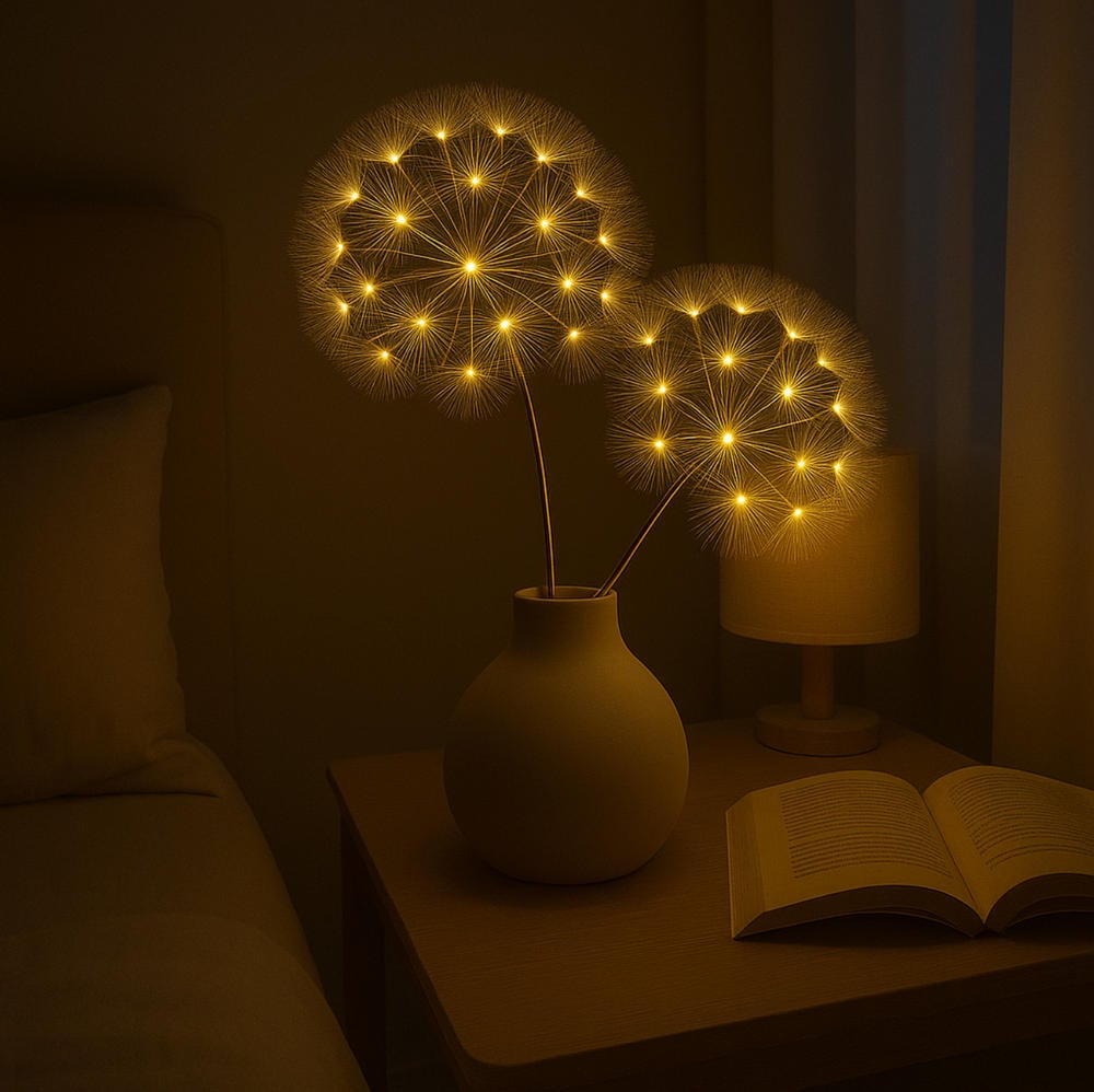 🌼✨ Blissful Bright Dandelions – Cheerful Floral Charm for Your Home 🏡💛