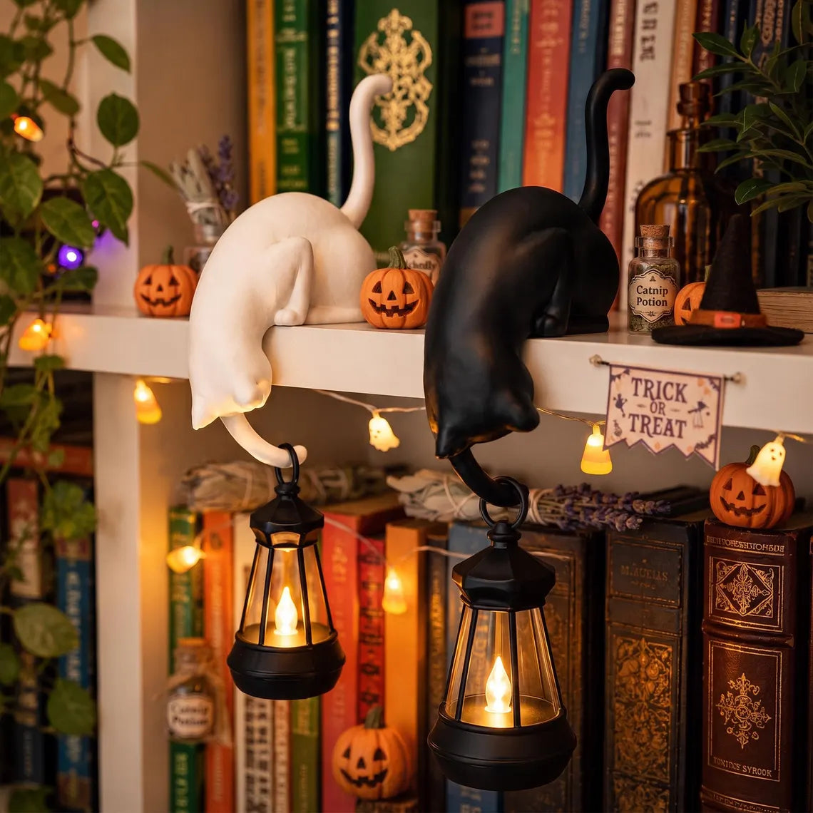 🐈‍⬛✨ Cute Cat Hook Shelf Decor – Adorable, Functional & Space-Saving! 🏠💡