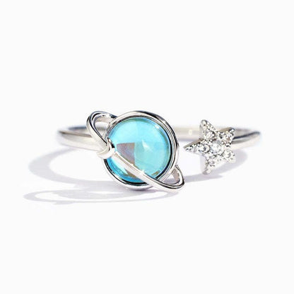 🌙✨ Star & Moon Ring – Meaningful Mother Daughter Gift💖🎁✨