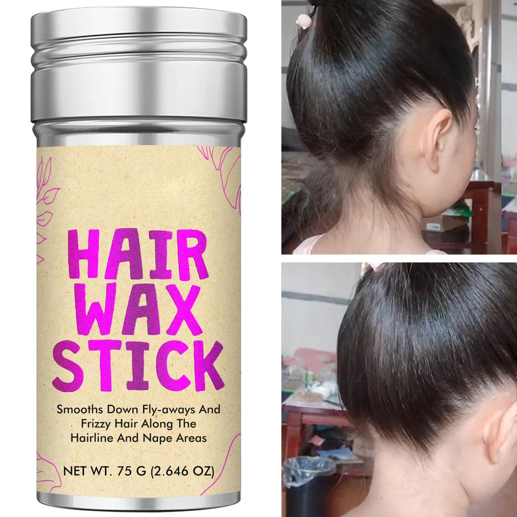 Hair Wax Stick - Flyaway Control and Styling Pomade for Kids, Women