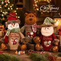 🎄🎁 Christmas Gift Bags – Reusable Zipper Design for Festive Gifting! ✨🎅