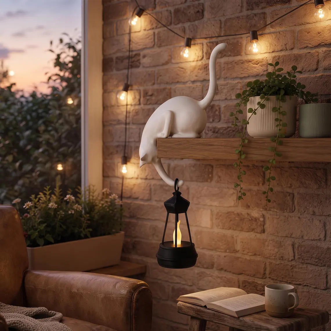 🐈‍⬛✨ Cute Cat Hook Shelf Decor – Adorable, Functional & Space-Saving! 🏠💡