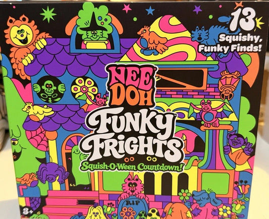 🔥HOT SALE 50% OFF -👻🎁NeeDoh Funky FrightsTM Squish-O-Ween Countdown