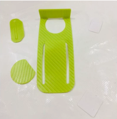 GripLock™ No-Drill Door Stopper — Low-Profile Repositionable Interior Door Holder