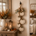 🎃✨ Rustic Pumpkin Door Hanging for Cozy Fall Decor 🍂