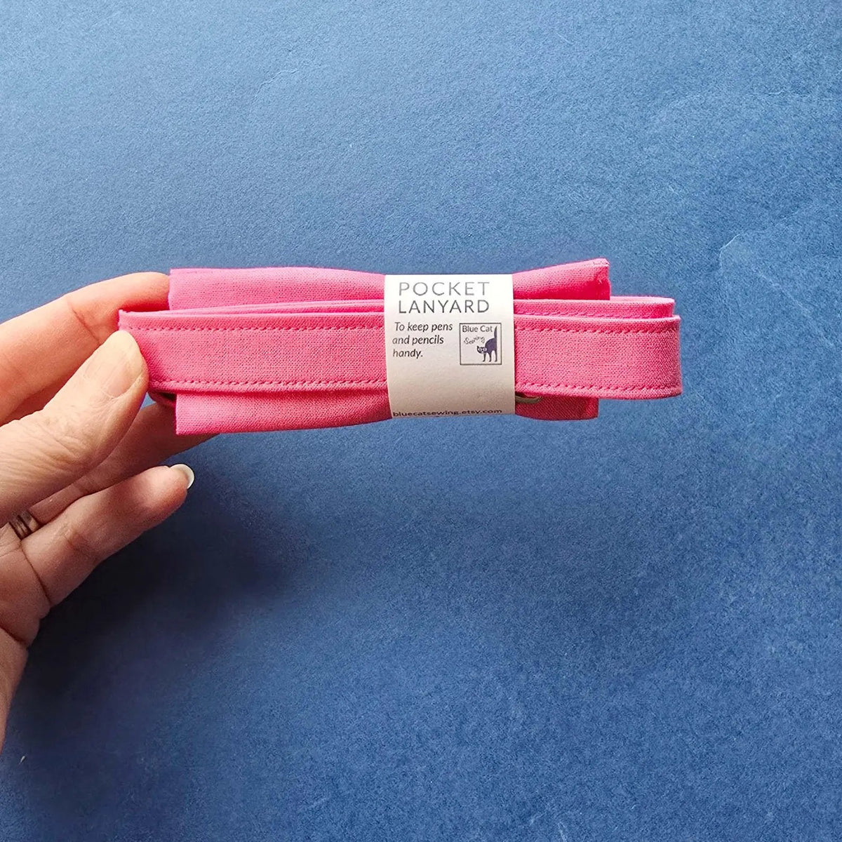 🔥LAST DAY 50% OFF - 👩‍🏫NEW UPGRADED Plain Fabric Pen Lanyards