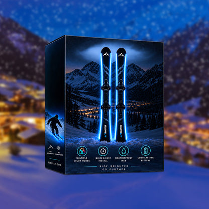⛷️ Ride Brighter with a Ski LED Light Strip