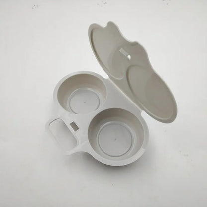 🥳2026 HOT SALE🥳💞50K+ SOLD! Microwave Egg Poacher – Dual‐cavity, non‐stick & easy clean. Healthier than frying