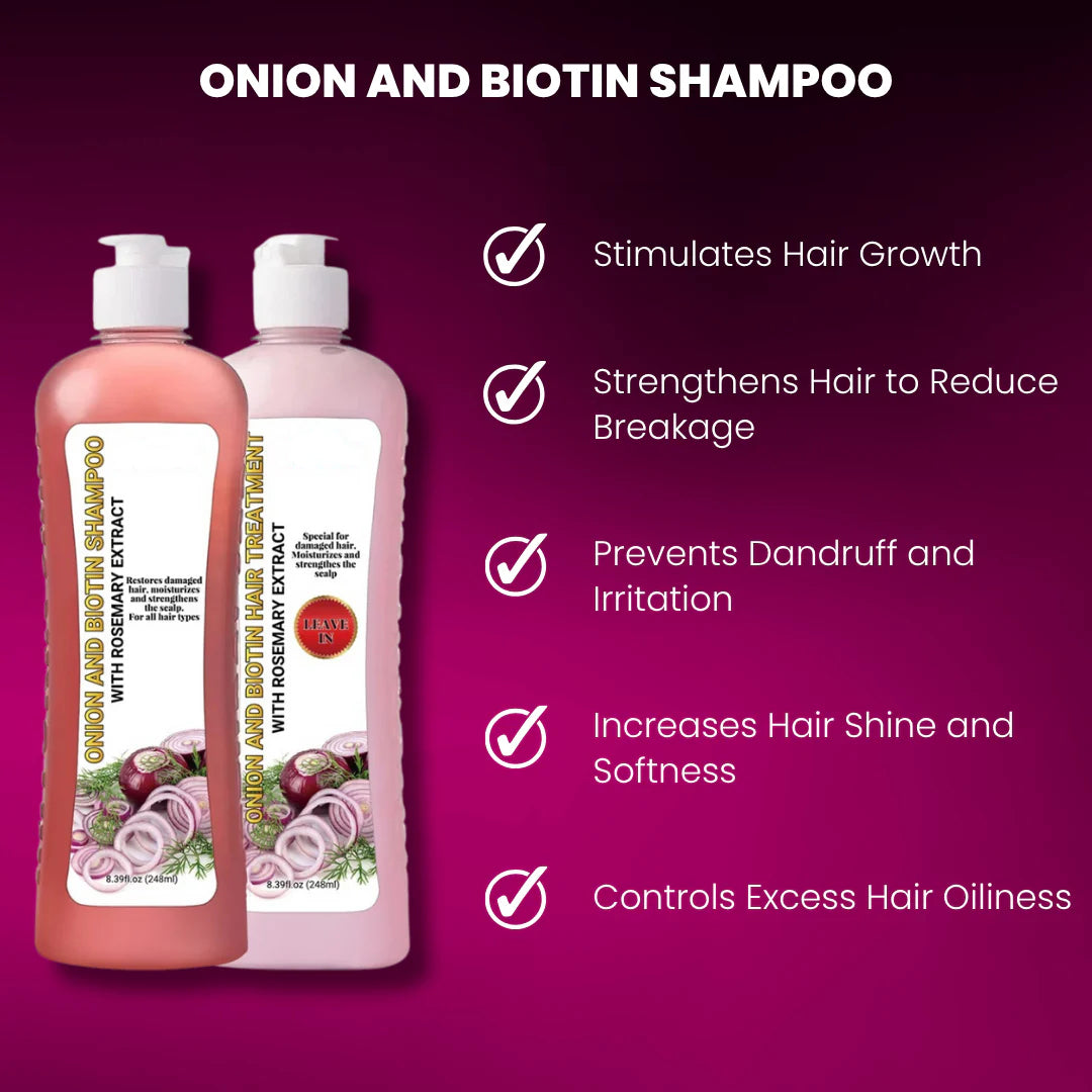 Onion Hair Care Set