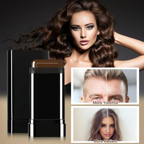 Portable Hair Dye Comb for Gray Hair Coverage