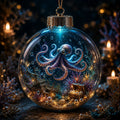 🌊 Ocean Series Illuminated 3D Model Decoration Collection | Clear Display Ornament with Detailed Sea Creatures, Coral, Shell & Pearl-Style Accents ✨