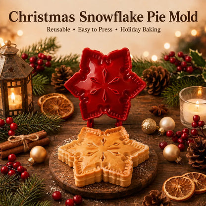 🎃🎄8-Piece Holiday Hand-Press Pastry Molds Cookie Pie Baking Tools🥧✨