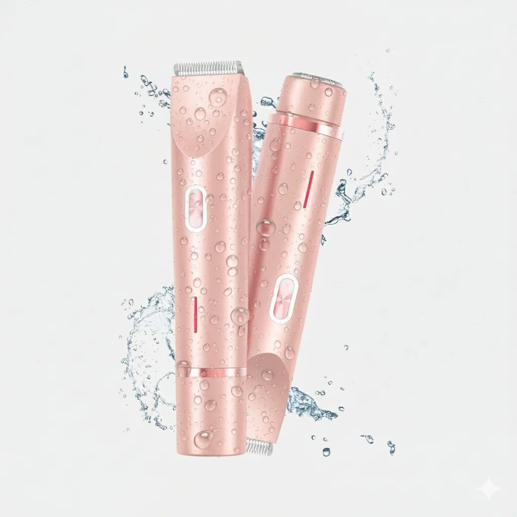 2-in-1 Painless Bikini Hair Trimmer
