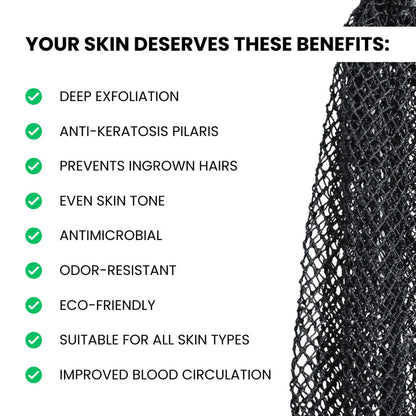Exfoliating Net Sponge(100% Authentic African )