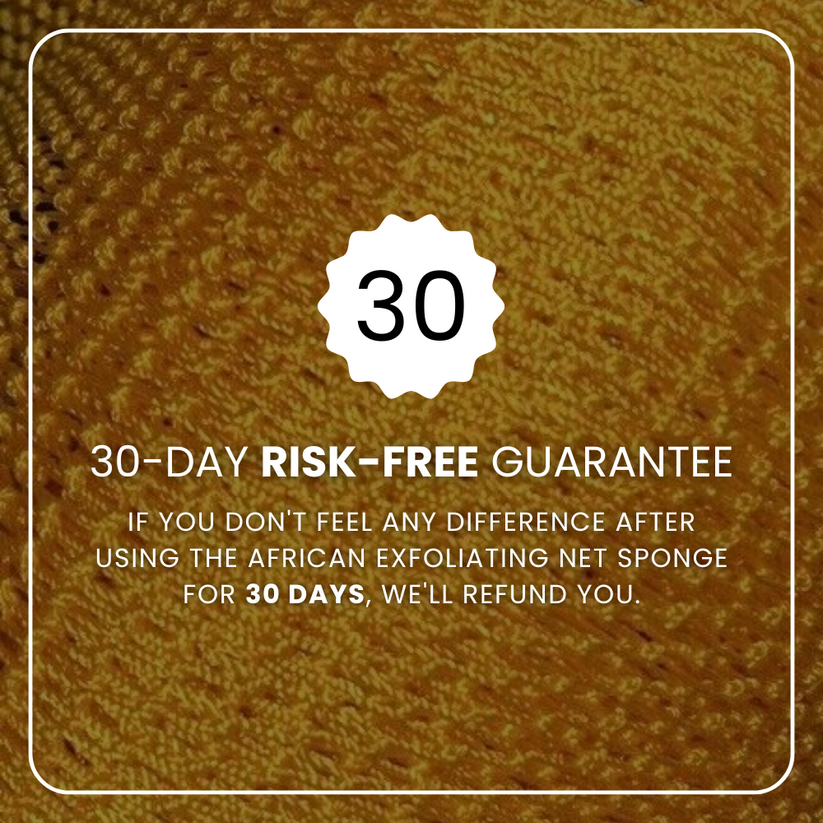 Exfoliating Net Sponge(100% Authentic African )