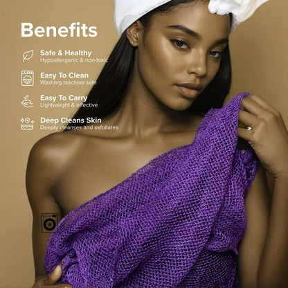 Exfoliating Net Sponge(100% Authentic African )