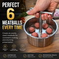 🥩✨ Stainless Steel Meatball Shaper – Quick, Even & Perfect Every Time! 🍖👌