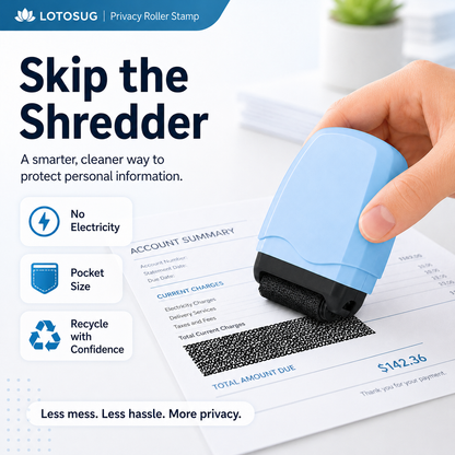 Identity Theft Protection Roller Stamp