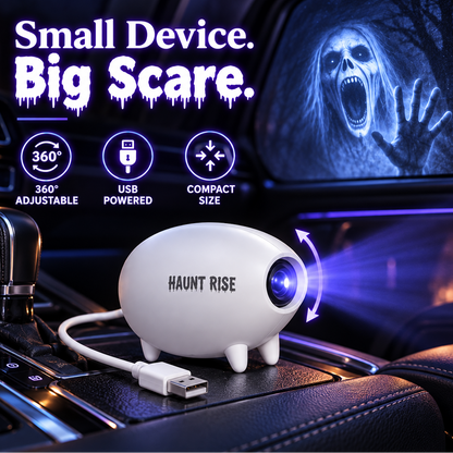 🎃 Halloween Window Projector 👻 16 Spooky Films USB Powered Holiday Decor