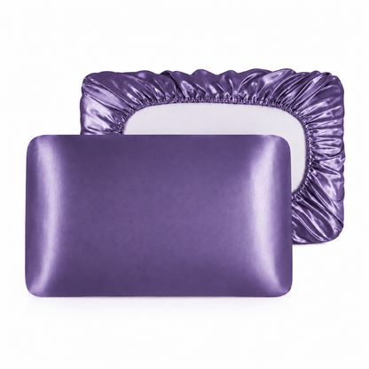 Cooling Silk Pillowcase Set-Sleep Cooler. Wake Up Beautiful.