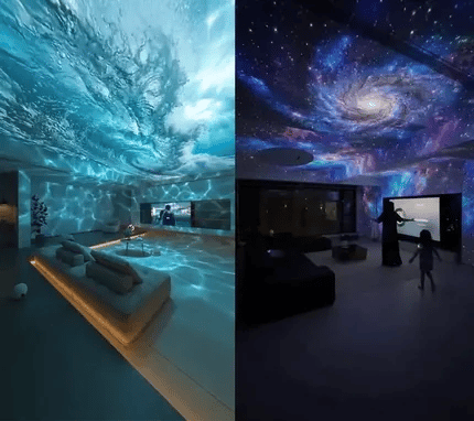 ⏰Last day Promotion 🔥-Night Light Projector - Smart Holographic Star Projector
