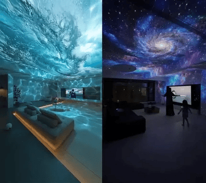 ⏰Last day Promotion 🔥-Night Light Projector - Smart Holographic Star Projector