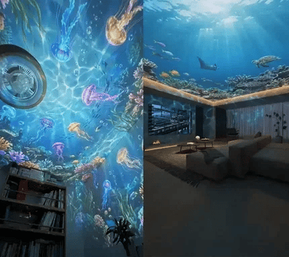 ⏰Last day Promotion 🔥-Night Light Projector - Smart Holographic Star Projector