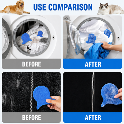 Laundry Pet Hair Removal Fish - 5 Pack