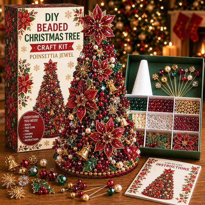 🎁 Last Day 50% OFF✨- DIY Beaded Christmas Tree Craft Kit