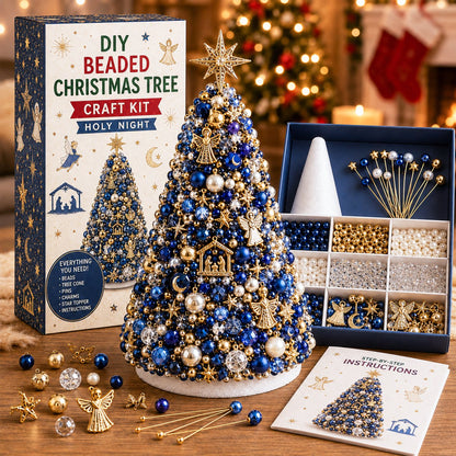 🎁 Last Day 50% OFF✨- DIY Beaded Christmas Tree Craft Kit