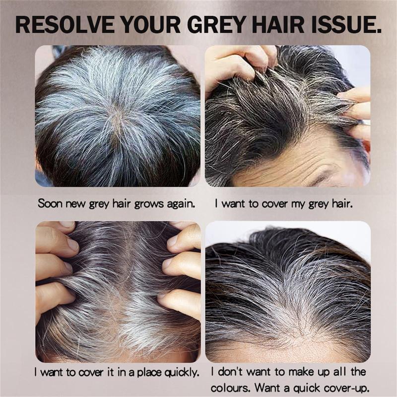 Hair Dye Pen - 10M,Quickly Covers White Hair at Temples & Roots