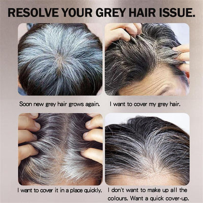 Hair Dye Pen - 10M,Quickly Covers White Hair at Temples & Roots