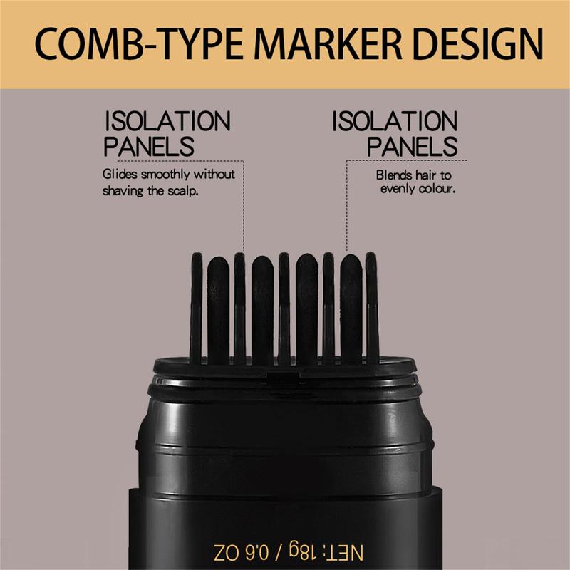 Hair Dye Pen - 10M,Quickly Covers White Hair at Temples & Roots