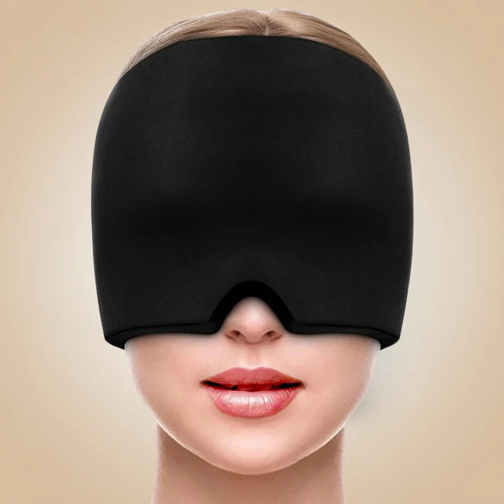 Migraine Relief Ice Head Wrap Hot Cold Therapy Headache Cap