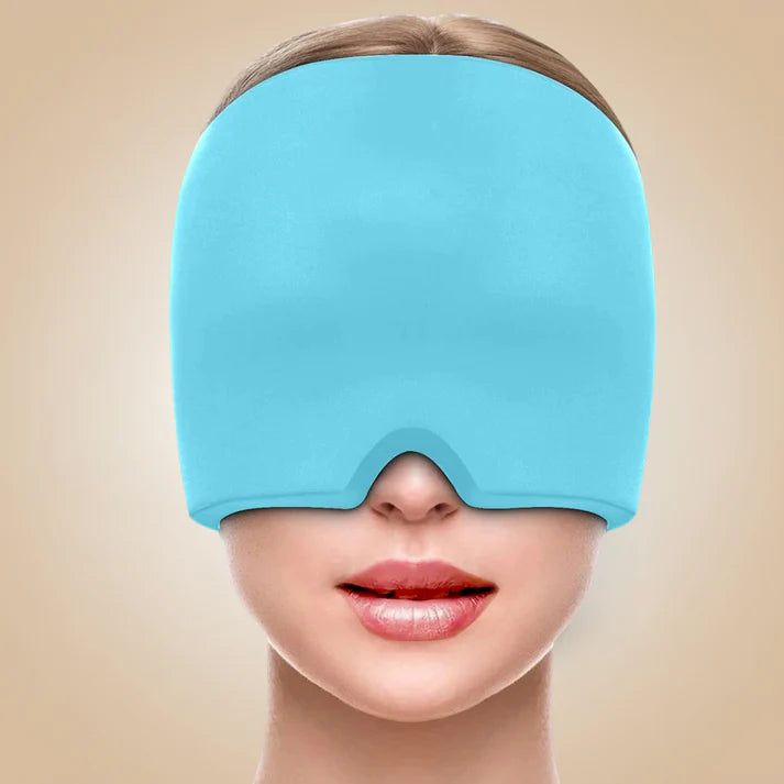 Migraine Relief Ice Head Wrap Hot Cold Therapy Headache Cap