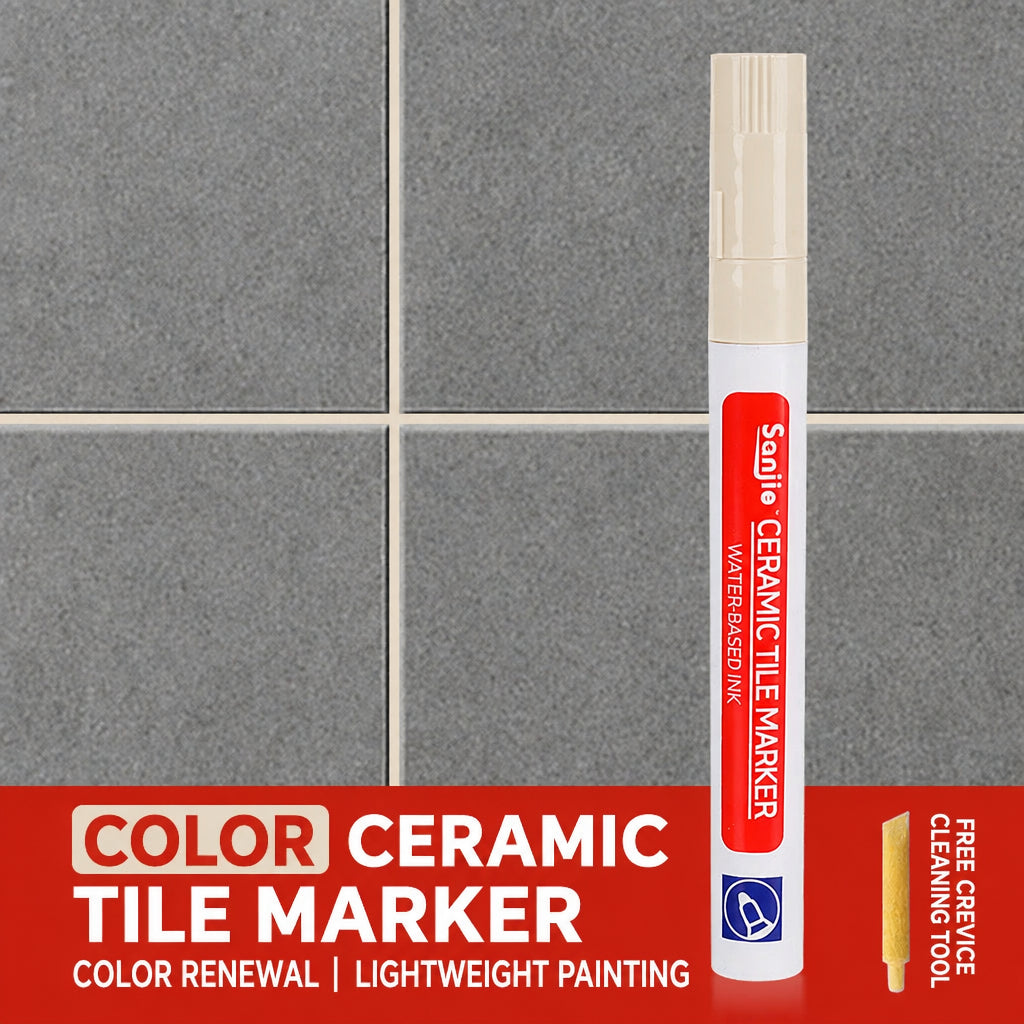 ⏰Last day!!!🔥12-Color Anti-Mold and Waterproof Tile Grout Pen