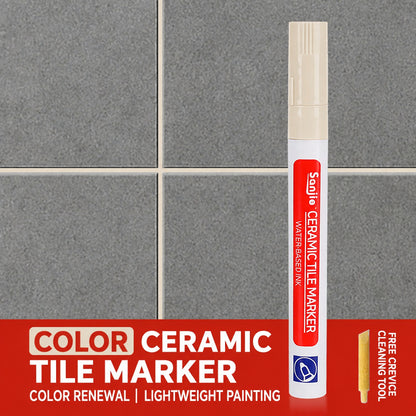 ⏰Last day!!!🔥12-Color Anti-Mold and Waterproof Tile Grout Pen
