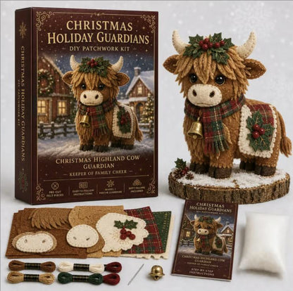 ✨ Christmas Magic Patchwork Fairy DIY Kit