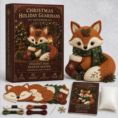 ✨ Christmas Magic Patchwork Fairy DIY Kit