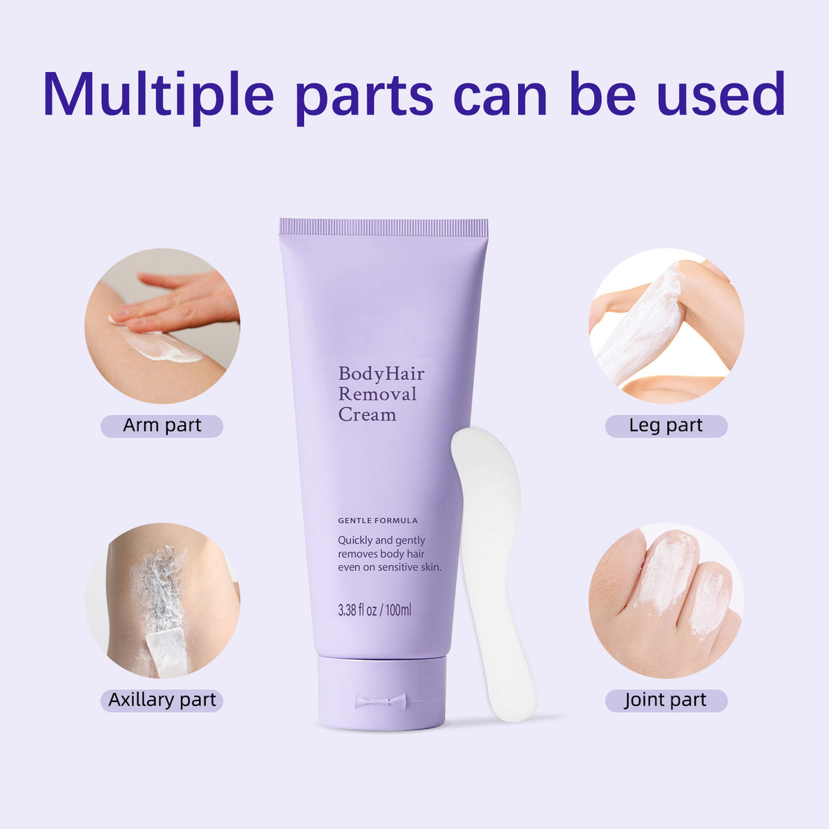 Sensitive Skin Body Hair Removal Cream